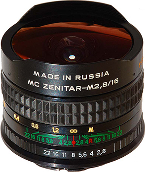 zenitar fisheye lens