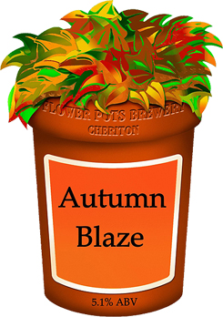 flower pots brewery - autumn blaze