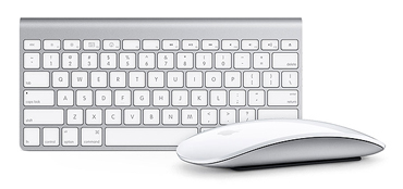 wirless keyboard - magic mouse