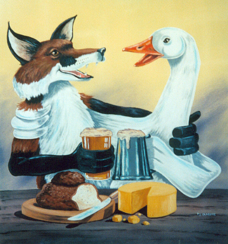 fox and goose